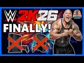 Lagu WWE 2K26 Finally Drops Last Gen Consoles \u0026 What That Means For Creation Suite!