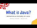 Definition of java What is Java with features of java Neeraj Sharma