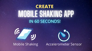 Create Mobile Shaking App Accelerometer Sensor MIT App Inventor By Krishna Raghavendran