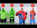Fat Superheroes VS Skinny Superheroes