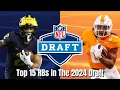 Top 15 Running Backs In The 2024 NFL Draft