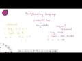 Character Set and Keywords in Programming Language - Tamil