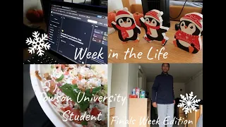 Week In The Life Of A Towson University Student Finals Week Edition Final Exams Studying etc