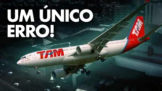 A Tragédia do Voo TAM 3054: UM ERRO Desastroso!