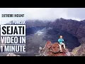Lagu Mount Raung in 1 minute