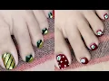 Pretty pedicure designs for the fashion forward you Easy foot nail art tutorial by Nail Delights