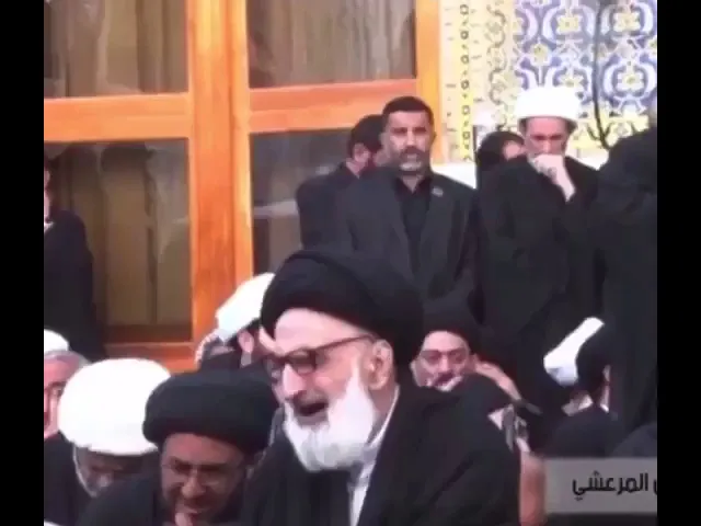 ⁣جانب من احوال الفقيد الفقيه آية الله السيدرضي الدين #المرعشي في تعزية السيدة الزهراء (عليها السلام)