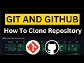 How To Clone Repository From GitHub in Hindi How To Clone Repository