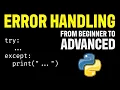 Master Python Error Handling try except and finally Explained