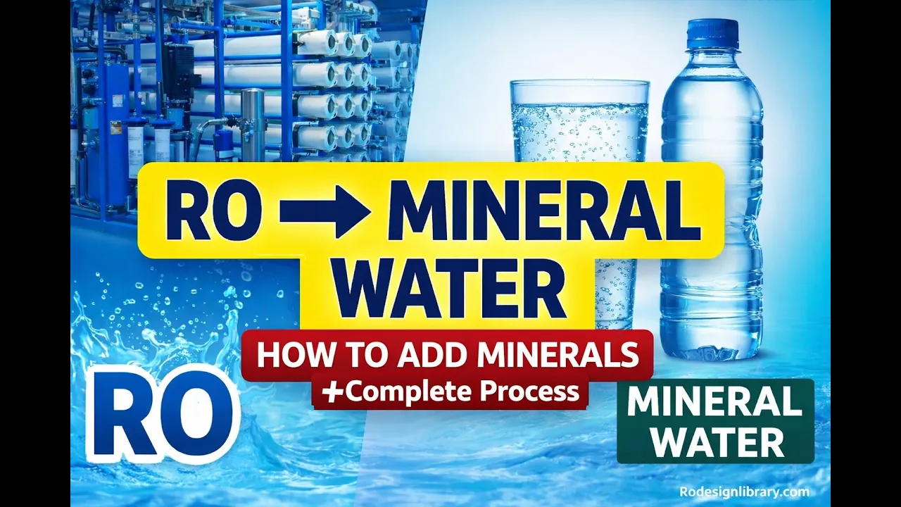 Remineralization of Water for Bottling | Complete Process Explained
