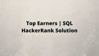 THE BLUNDER SQL HackerRank Solution