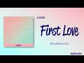 Jukjae – First Love (처음 사랑해) [Color_Coded_Rom|Eng Lyrics]