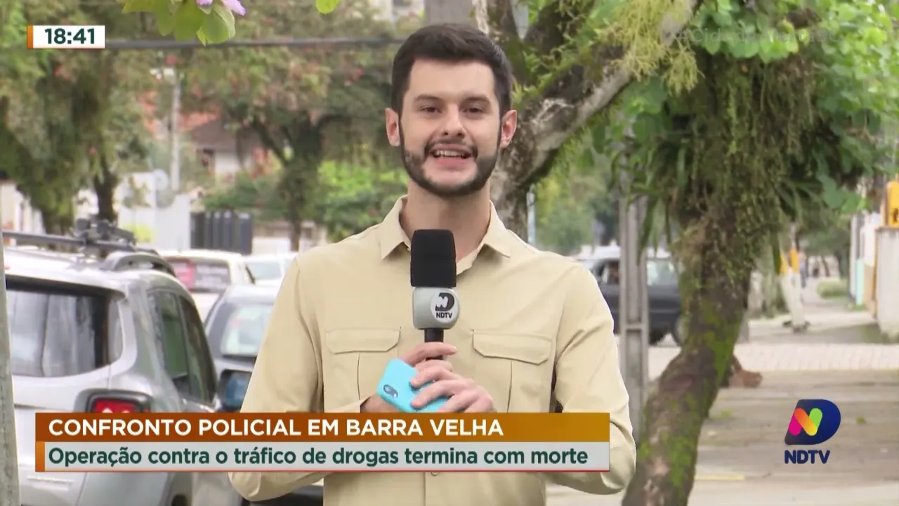 Operação contra o tráfico de drogas termina com morte em Barra Velha