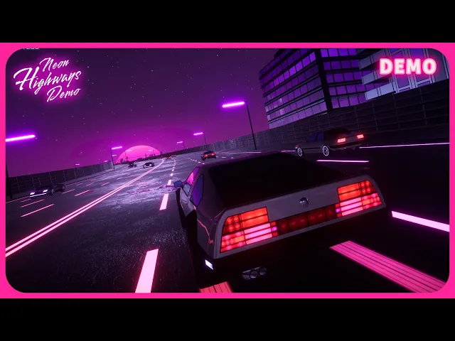 Neon Highways Gameplay
