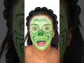 The Grinch Rhinestone Makeup