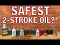 Which 2-stroke oil is safest for your small engine Temperature testing 6 of the most popular oils