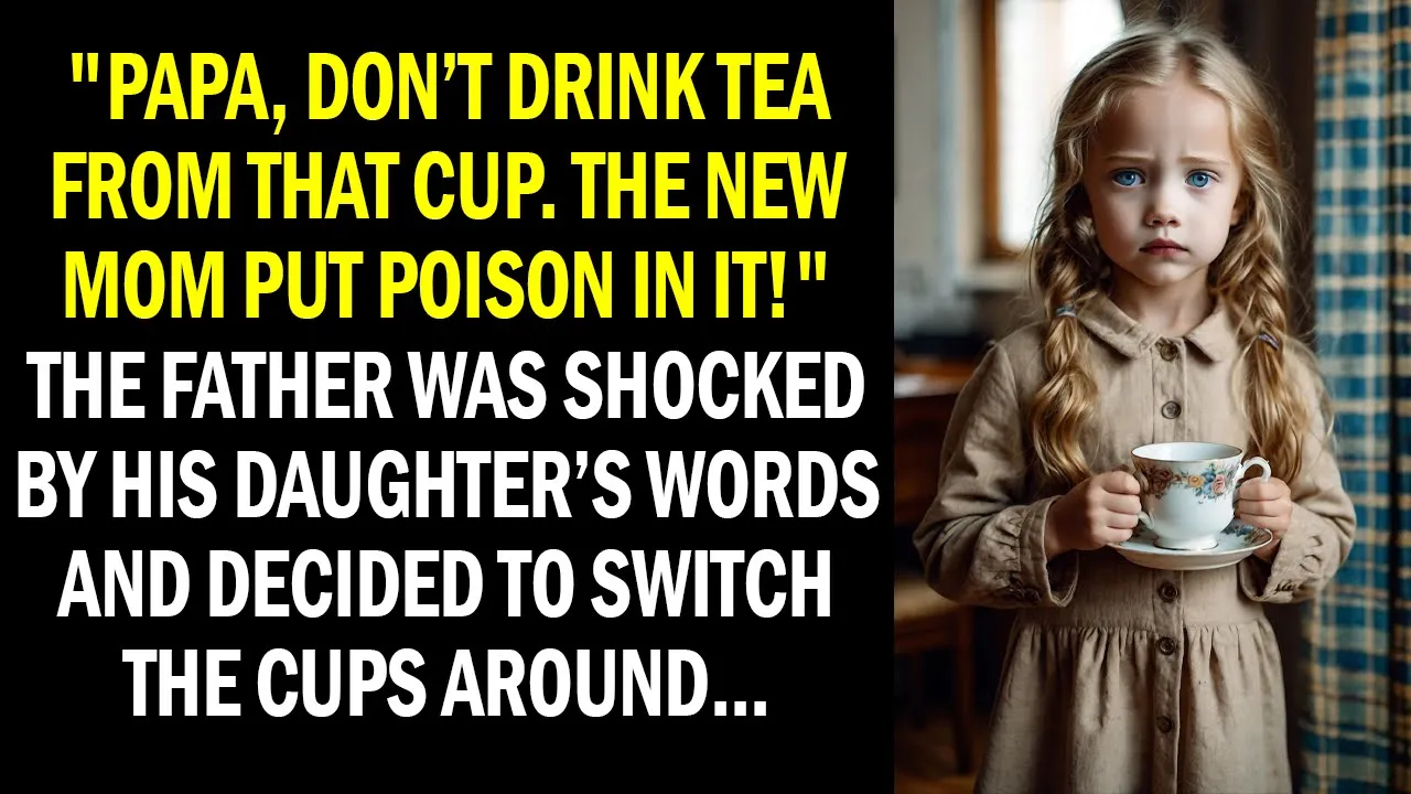 Outline Video "Papa, don’t drink tea from that cup; the new mom put poison in it." The father was shocked...