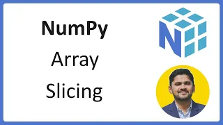 8 Slicing in NumPy Arrays Complete Python NumPy Tutorial for Data Science Amit Thinks