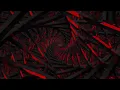 Black Red Geometric Spiral Tunnel Seamless Loop 4K No Copyright
