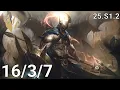 Pantheon Jungle vs Talon - EUW Master Patch 25 S1 2