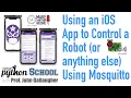 CircuitPython School - Use the Mil Mascaras App to Control a Mosquitto MQTT Client on a Raspberry Pi
