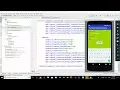 Android Login Screen - EditText Text Fields Example Part XML