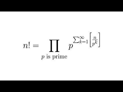 Legendre Formula Explained - YouTube thumbnail