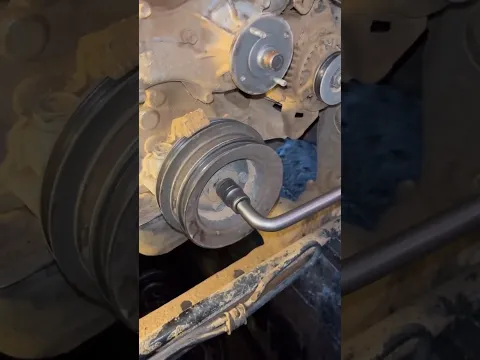 How to Remove a Pulley.#AutoRepair #EngineRepair #GarageWork #DIYMechanic #Automotive .