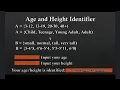 Vb net Name Age and Height Identifier - BSCS