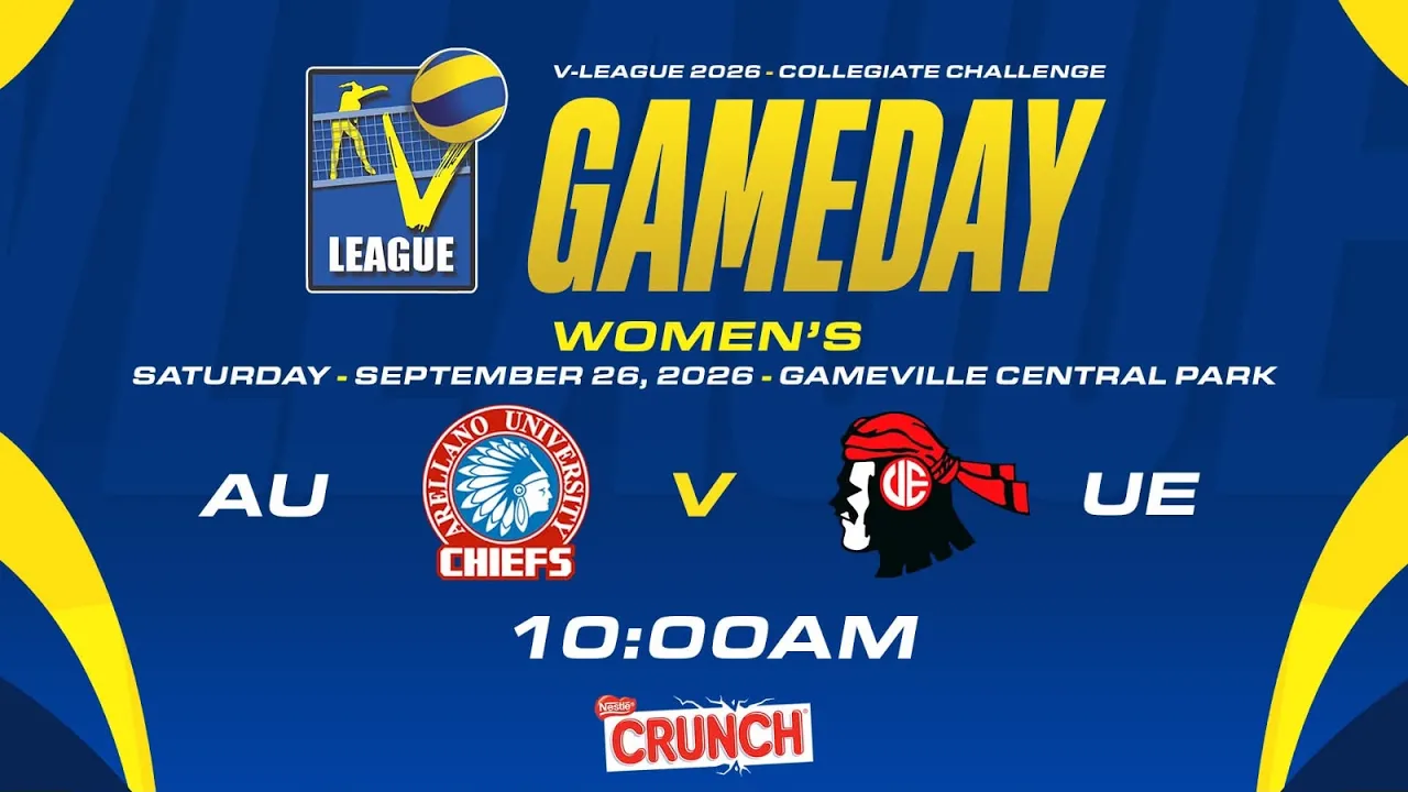 AU vs. UE | Preliminaries | 2026 Women's V-League: Metro Manila Division