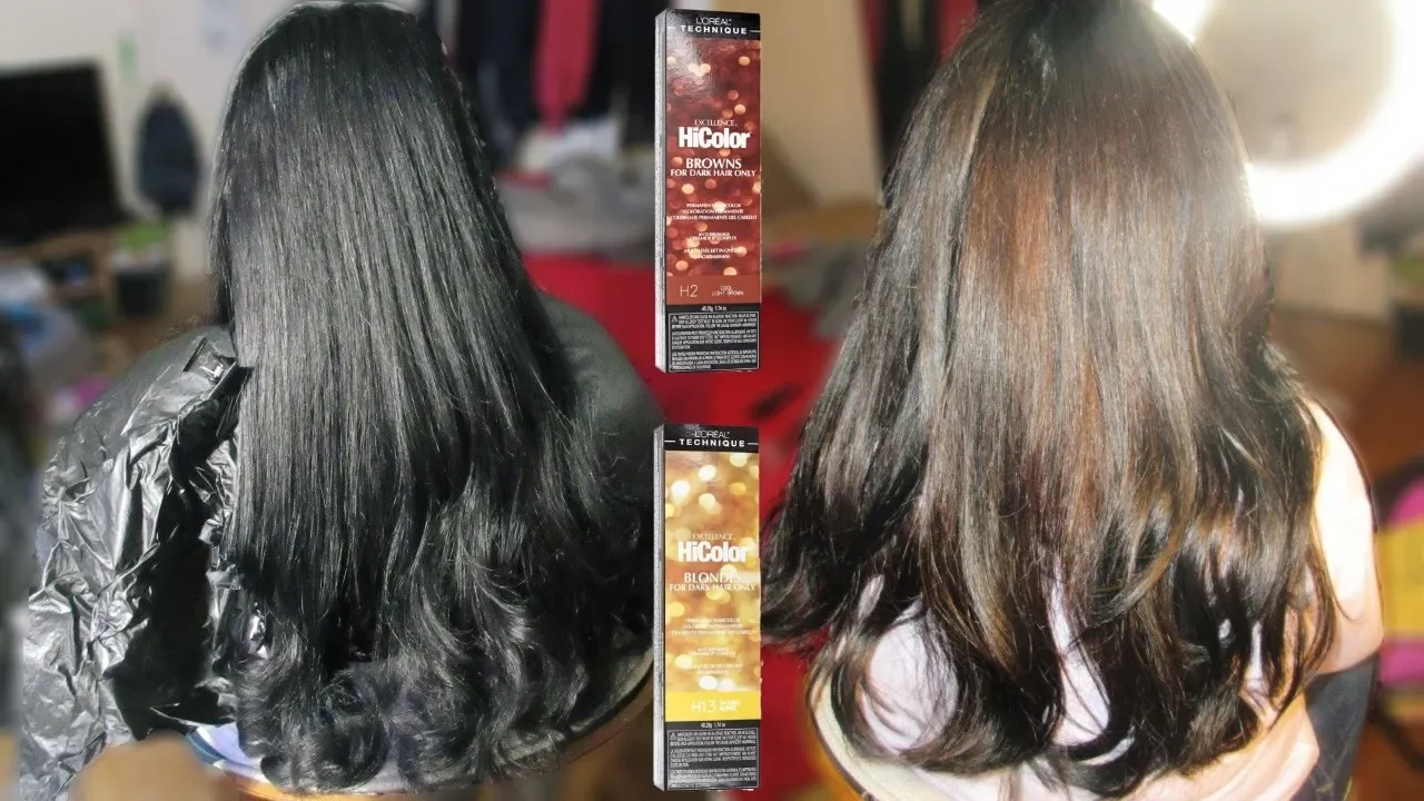 Loreal HiColor Highlights in Magenta Step By Step Tutorial