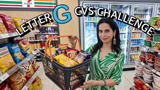 I Ate Everything That Starts With “G” at 7-Eleven | CVS CHALLENGE
