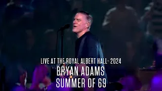 bryan adams summer of 69 live at the royal albert hall 2024 