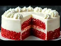 Nieuw, eenvoudig recept voor Red Velvet Cake. Heerlijk mals en sappig!