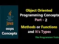 Methods in Java theprogrammertrain Java Lecture 15