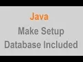 Desktop App in Java Make Setup with Database Included