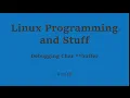 - Debugging Char buffer