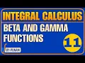 Beta and Gamma Functions Solved examples ONE SHOT INTEGRAL CALCULUS Statistics by Punam