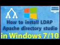 How to install LDAP Apache directory studio in Windows 2026