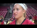 WKU Volleyball's Heather Boyan Talks About WKU's 3-0 Win Over Austin Peay 8-28-12
