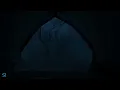 Overnight in a tent | Heavy thunder and rain sounds over the tent