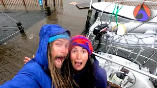 STORM SURGE in Oriental NC | Wild Horses of Beaufort, NC (ICW) [Wildly Intrepid Ep 86]