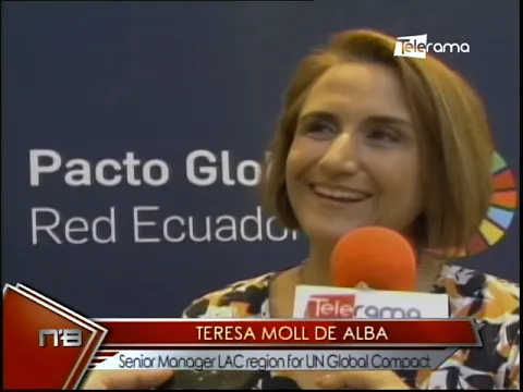 Presentación de pacto global ONU y desarrollo sostenible