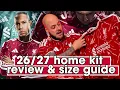 Liverpool Adidas Home Kit What size should you get