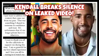 Love Island Kendall Washington BREAKS SILENCE on LEAKED s So SAD