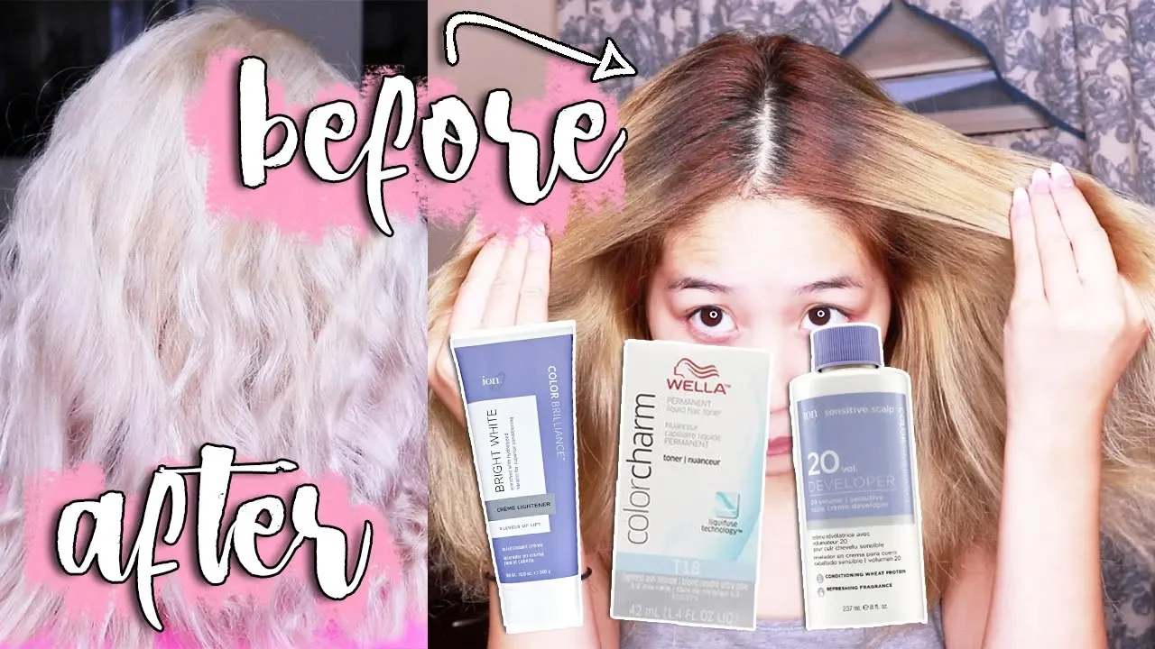 I Tried To Bleach My Black Hair At Home (Part 1)