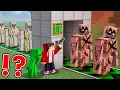 JJ and Mikey UPGRADE Golem to Creepy in Minecraft - Maizen
