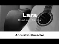Dialog senja - Lara (Acoustic Karaoke)