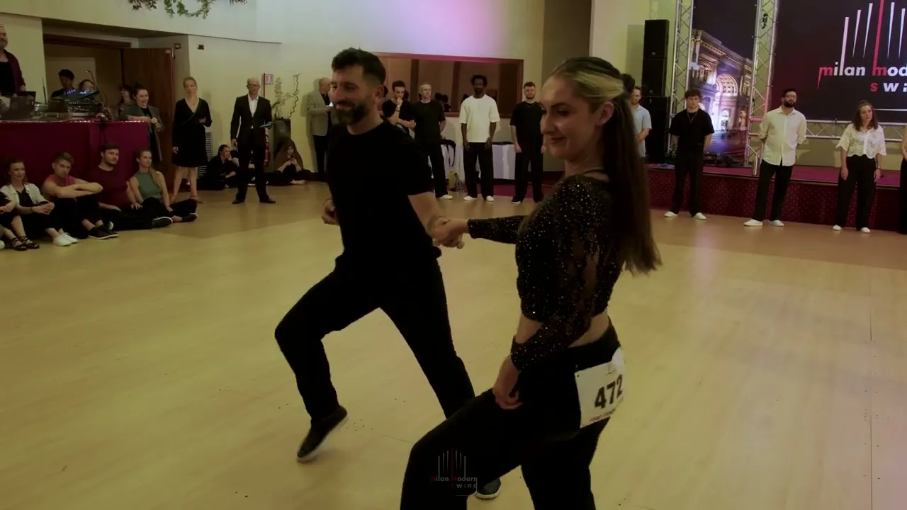 Fran Vidal & Grainne Farrell - 5th place Advanced Jack&Jill Finals - Milan Modern Swing 2025