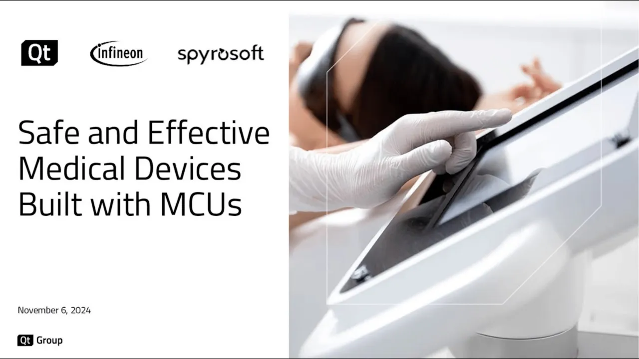 Webinar: Safe and Effective Medical Devices Built with MCUs